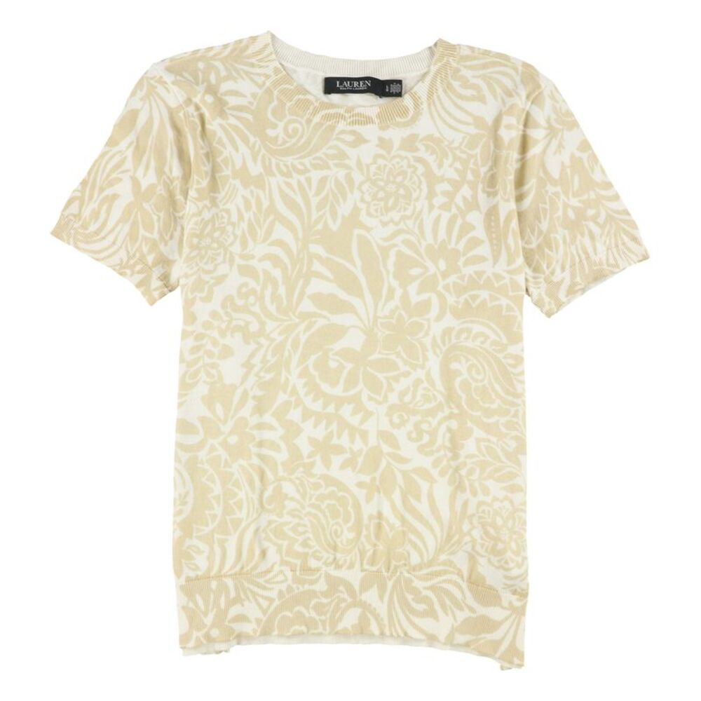 Ralph Lauren Womens Floral Pullover Sweater, NWT